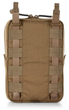 Подсумок универсальный 5.11 Tactical Flex 6 x 9 Vertical Pouch 56658-134 Бежевый (2000980542642) - изображение 3