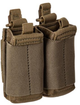 Підсумок для магазинів 5.11 Tactical Flex Double Pistol Mag Pouch 2.0 56669-134 Бежевий (2000980574872) - зображення 4