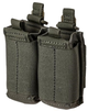 Підсумок для магазинів 5.11 Tactical Flex Double Pistol Mag Pouch 2.0 56669-186 Сіро-зелений (2000980574889) - зображення 4