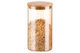 Банка для сыпучих продуктов Ardesto Golden Moon AR1376BLRG стеклянная 0.76л - изображение 3