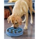 Миска-лабиринт для собак Outward Hound Fun Feeder Drop Тетрис, голубая, большая 29х29х5 см - изображение 2