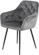 Стул для кухни и гостиной Special4You Orsa Dark Grey (E6675) - изображение 1