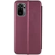 Шкіряний чохол (книжка) Classy для Xiaomi Redmi Note 10 / Note 10s / Poco M5s Бордовий - зображення 2