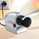 Электрическая точила для заточки ножей и ножниц ELECTRIC SHARPENER Silver - изображение 4