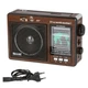 Радіоприймач 3в1, з МР3-плеєром, SD та USB, FM,SW,AM, GOLON RX-9966UAR - зображення 3