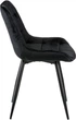 Стул для кухни и гостиной Special4You Damask Black (E6484) - изображение 5