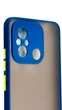 Чохол Matte Color на Xiaomi Redmi 12C синій - зображення 3
