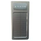 УМБ Power Bank Solar 30000mAh повербанк 4 в 1 із сонячною панеллю, екраном, ліхтариком Black (11229) - зображення 1