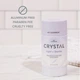 Дезодорант збагачений магнієм Crystal Body Deodorant легкий та м'який 70 г - зображення 3