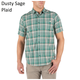 Рубашка 5.11 HUNTER PLAID SHORT SLEEVE SHIRT, 71374 Medium, Engine Red Plaid - изображение 6