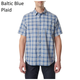 Рубашка 5.11 HUNTER PLAID SHORT SLEEVE SHIRT, 71374 Medium, Pacific Navy Plaid - изображение 8