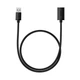 USB кабель подовжувач USB на USB Baseus AirJoy Series charging data (0,5m, 480Mbps, OTG, USB2.0, 3A). Black - зображення 2