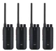 Комплект 4 шт Рація професійна DMR TYTERA MD-619 10 Вт UHF AES256 сумісні з Motorola Hytera до 10 км. - зображення 1
