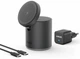 Бездротовий зарядний пристрій Anker PowerWave Mag-Go 2-in-1 Dock (Black) - зображення 1