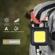 Ліхтарик брелок LED COB |акумуляторний флікер |туристичний мультитул| з карабіном та магнітом 400 mAh IPX4 - зображення 6