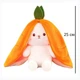 Мягкая игрушка Кролик-морковка 2в1 18/25 см (NR0097_1) - изображение 2