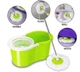 Турбо швабра з відром та віджимом центрифугою Spin MOP 360 зелений - зображення 2