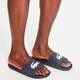 Мужские шлепанцы для пляжа Lacoste 556805117 46 (12) 30 см Синие (1159786076) - изображение 5
