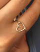 Каблучка “Сердечко” зі срібла 925 (АРТ. №980) Розмір 21 Dadiverin Jewelry - изображение 1