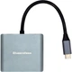 Адаптер Blueendless USB Type-C - 2xHDMI 4K 60Hz (CA913831) - зображення 2
