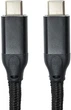 Кабель San Guan USB 3.0 Type-C - Type-C PD 60W 3 м Черный (CA914104) - изображение 1