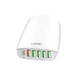 Адаптер сетевой Ldnio A6573C 5USB, Type-C, PD65W, QC3.0, белый - изображение 2