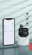 Bluetooth навушники Lenovo Thinkplus Earphone BT 5.2 TWS Black(6928760100157) - зображення 5