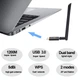 Адаптер Wifi RTL8812 Kebidu AC1300 двухдиапазонный 2.4/5GHz, USB 3.0 1200Mbps 5DB - изображение 4