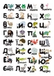 Дитяча навчальна гра з багаторазовими наклейками "ZOO Абетка" (КП-005) KP-005 укр. мовою - зображення 2