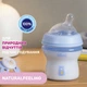 Пластиковая бутылочка Chicco Natural Feeling, медленный поток, 0+, 150 мл, голубая 81311.20 - изображение 6