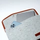 Чехол для ноутбука 11.6" Felt Button Series Серый - изображение 3