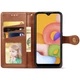 Кожаный чехол-книжка GETMAN Gallant (PU) для Xiaomi Redmi 13C / Poco C65 Brown - изображение 3