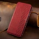 Кожаный чехол-книжка GETMAN Cubic для Xiaomi Redmi Note 9 / Redmi 10X Красный - изображение 2