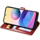 Шкіряний чохол-книжка GETMAN Gallant (PU) для Samsung Galaxy A16 4G/5G Червоний - изображение 7