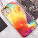 Чохол на Apple iPhone 12 Pro, Apple iPhone 12 / для айфон 12 / айфон 12 про штучна шкіра з магсейф MagSafe Yellow / Red - зображення 5