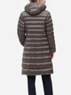 Пуховик зимний длинный женский Uniqlo 715933082 XS Коричневый (1159785841) - изображение 6