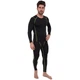 Штаны мужские компрессионные тайтсы мужские Zelart 500-1 размер 3XL (52-54) Black-Green - изображение 7