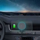 Автомобильный держатель с беспроводной зарядкой Proove Magic Circle Pro|5W-15W Max| Black - изображение 2