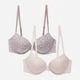 Бюстгальтер с косточками бесшовный Calvin Klein Underwear 122581815 34C Розовый 2 шт. (1159785333) - изображение 1