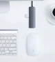 USB-хаб UGREEN CM219 4-in-1 USB Type-C to 4xUSB 3.0 HUB Space Gray (70336) - изображение 7