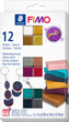 Набір пластики Fimo Effect Sparkle Colours 12 кольорів х 25 г (4007817096543) - зображення 1
