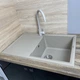 Кухонная мойка ADAMANT Horizon сахара c сифоном Nova + кухонный смеситель и дозатор - изображение 5