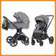 Универсальная коляска 2 в 1 Carrello Ultimo CRL-6511 Smoke Grey - зображення 1