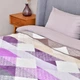 Плед покривало Kassandra 150x200 см бавовняне TM IDEIA ліла/беж - зображення 4