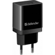 Зарядний пристрій Defender 83556 1xUSB 2.1A кабель micro-USB UPC-11 чорний - зображення 1