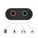 Звуковая карта Ugreen US205 30143 USB AUX Jack TRRS Mic/EarALC4042 15cm Белая - изображение 4