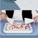 Аппарат для приготовления рулетов из мороженого мороженица Ice Cream Maker Instant с лопатками Белый - изображение 7