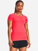 Спортивная футболка для бега женская Under Armour UA HG Armour SS 1328964-628 S Красная (196883974665) - изображение 1