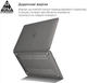 Накладка ArmorStandart Air Shell для MacBook Air 13.3 2018 (A2337/A1932/A2179) Gray (ARM68147) - изображение 4