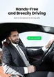 Автомобільний приймач Bluetooth UGREEN CM523 Bluetooth 5.1 AUX 3.5 мм 2 в 1 - зображення 6